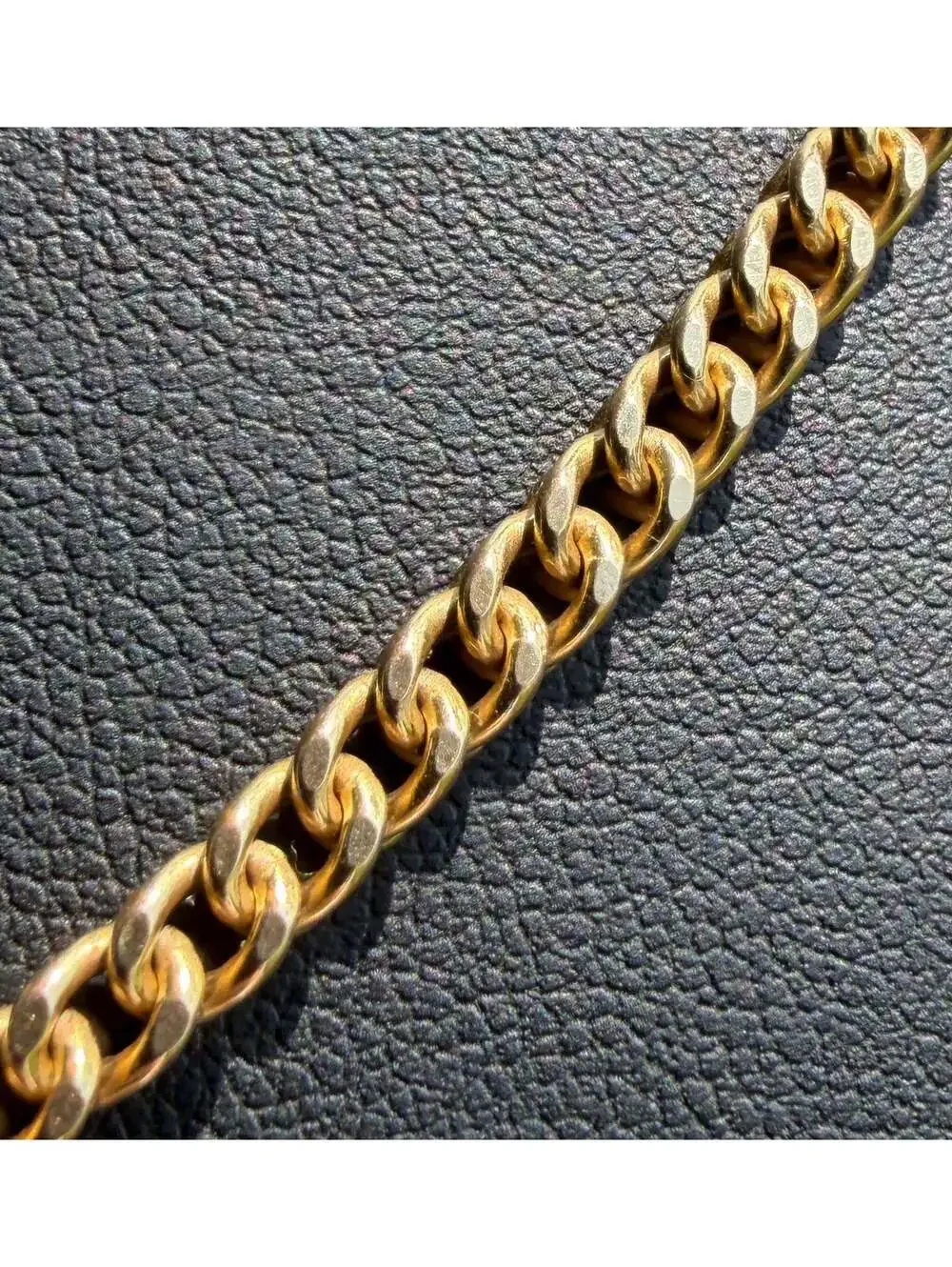 Jewelry 10k Yellow Gold Franco link 24.25” Chain Necklace